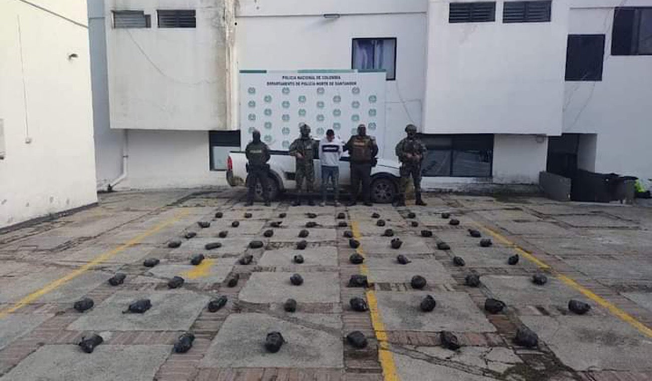 Capturado con droga en Ocaña