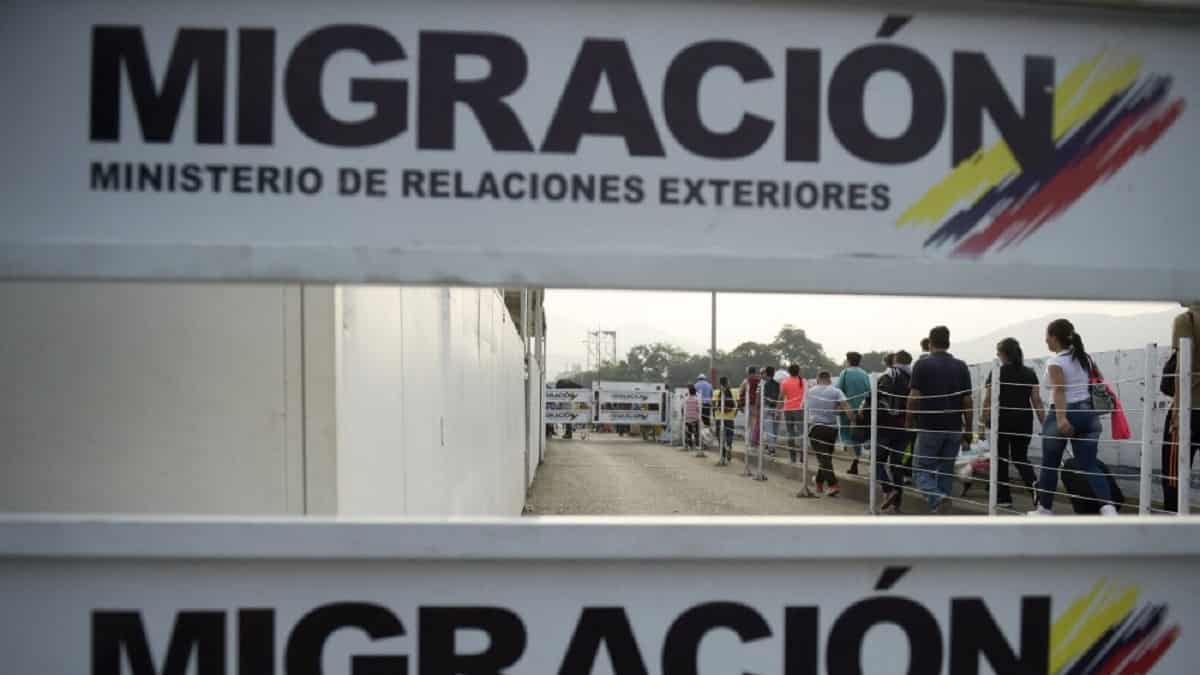 Migración Colombia en zona de frontera entre Colombia y Venezuela