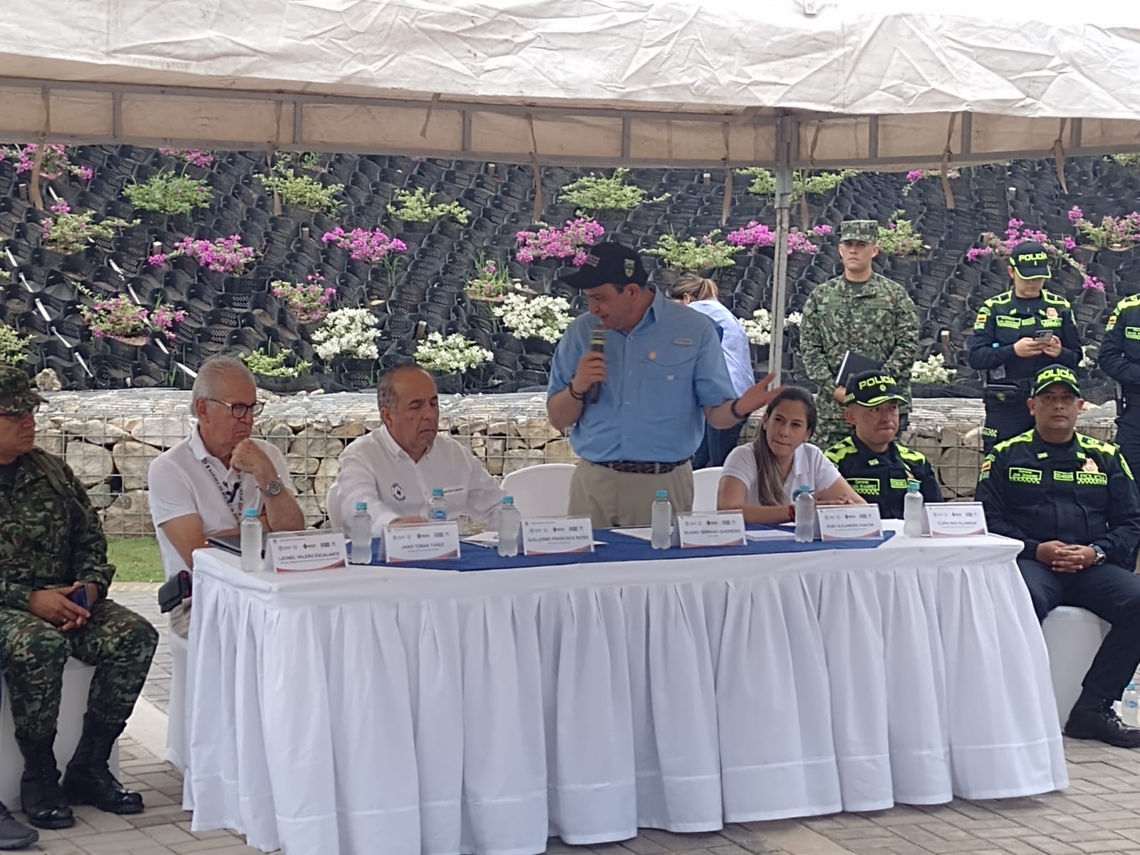 Ministro de Transporte en Cúcuta