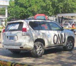 Camioneta de la ONU
