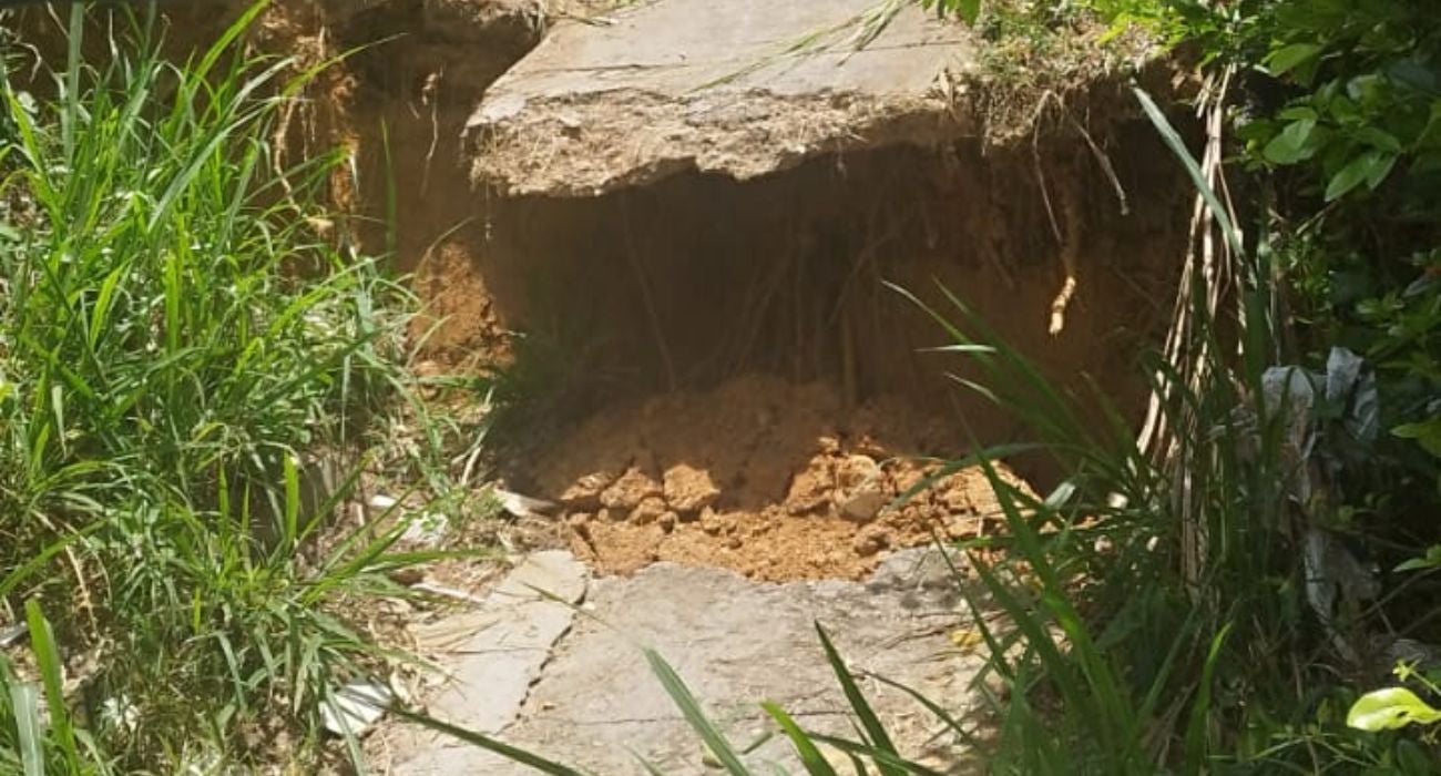 Deslizamientos en barrios de Bucaramanga