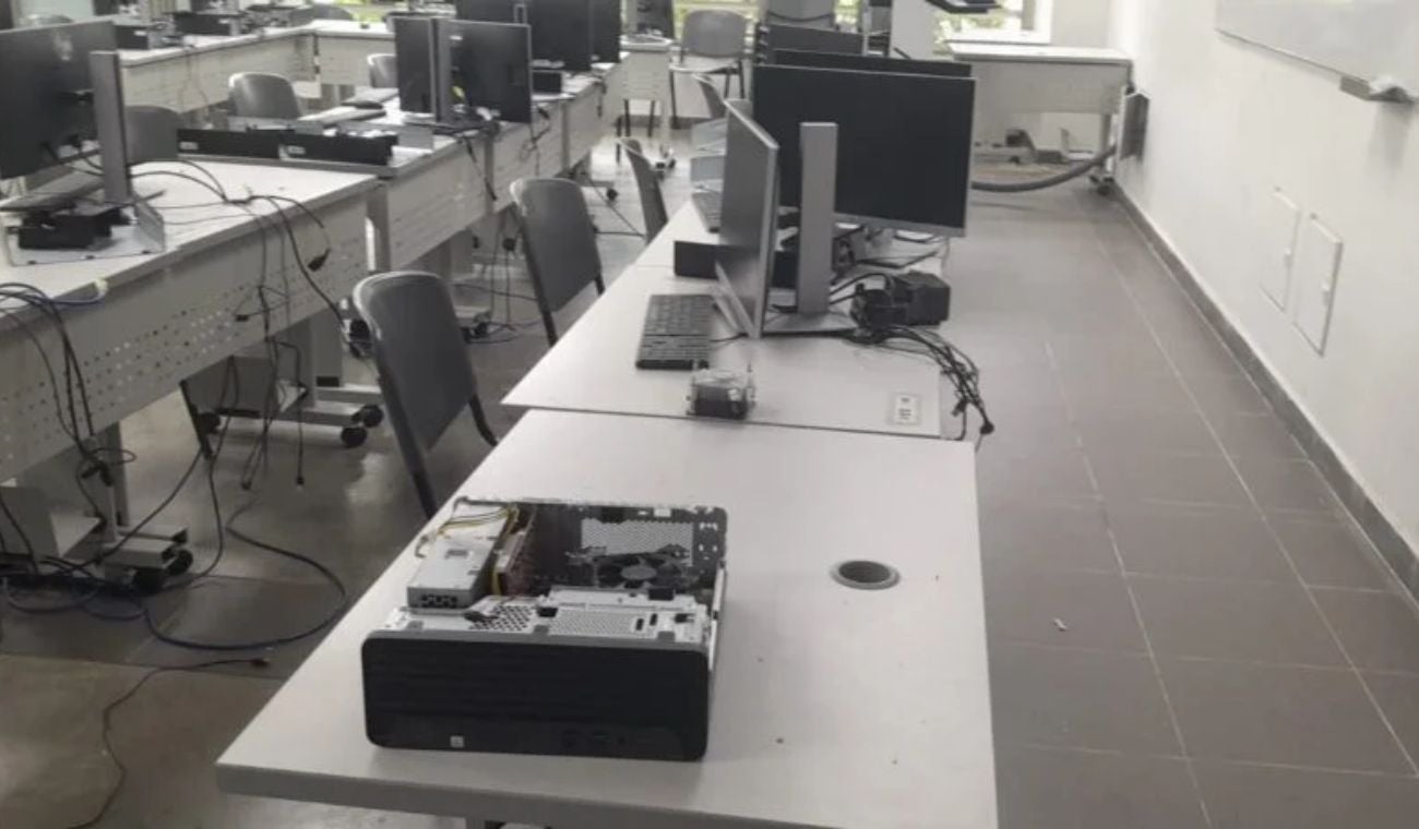 Disturbios en la UIS