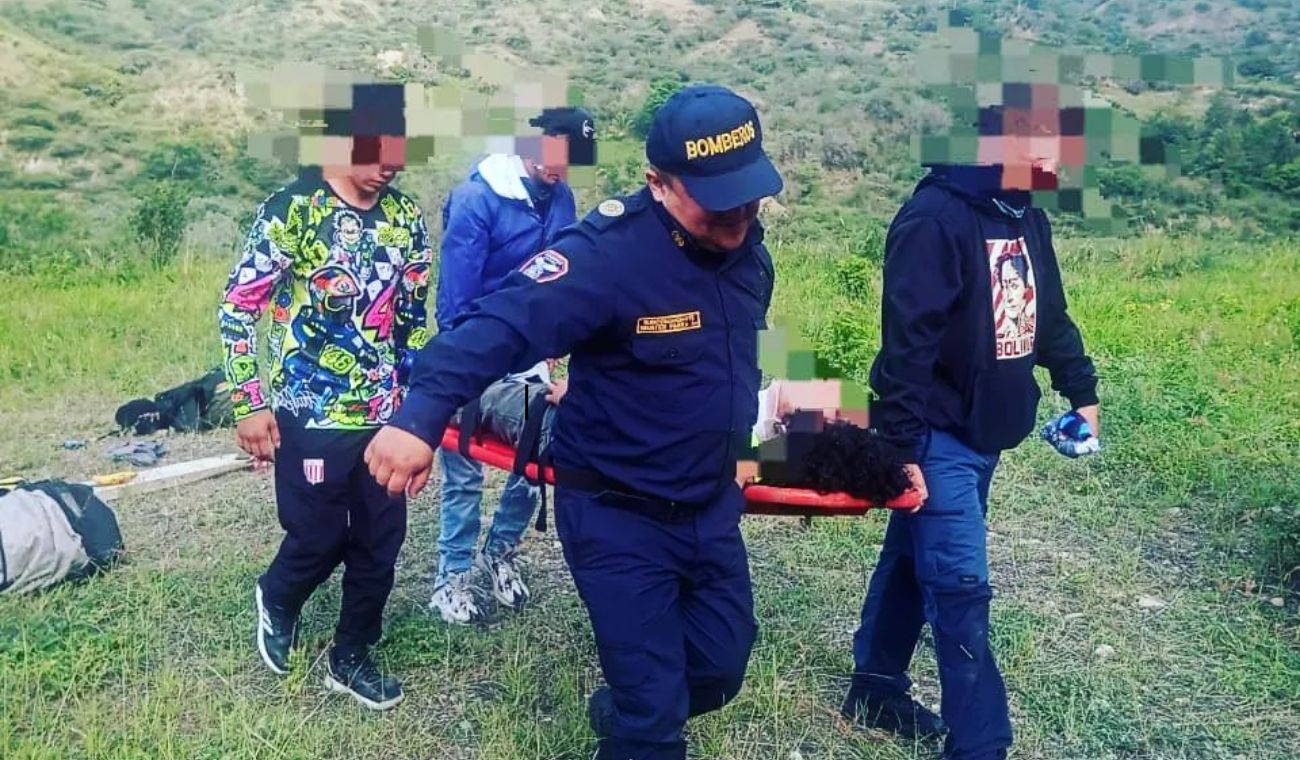 Parapentista se accidentó en Santander