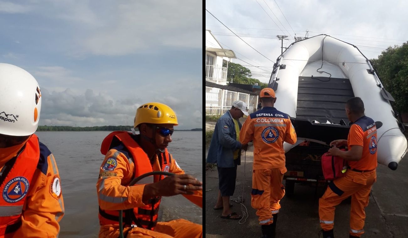 Hombre cayó al río Sogamoso en Santander