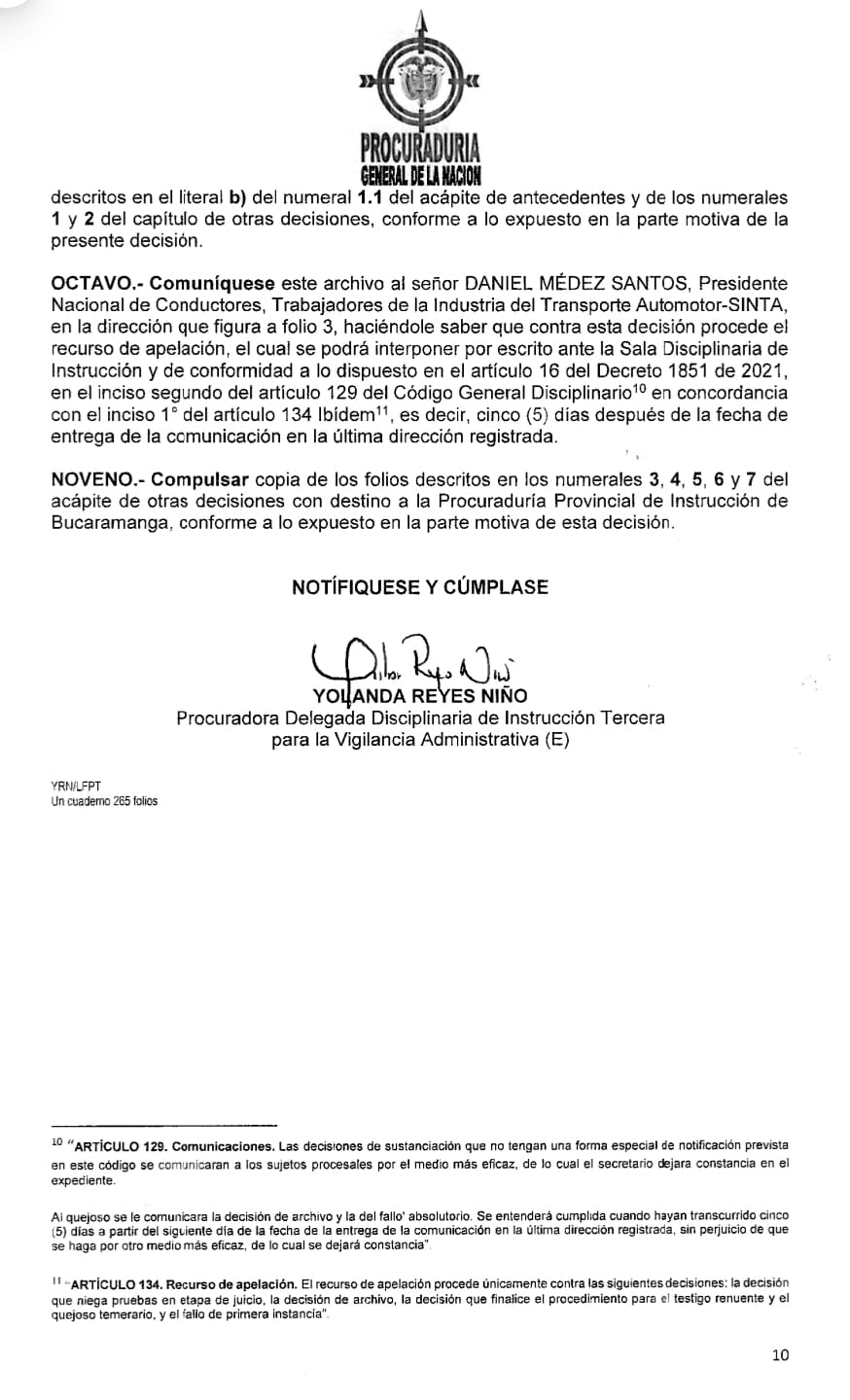 Procuraduría General de la Nación investiga a Rodolfo Hernández