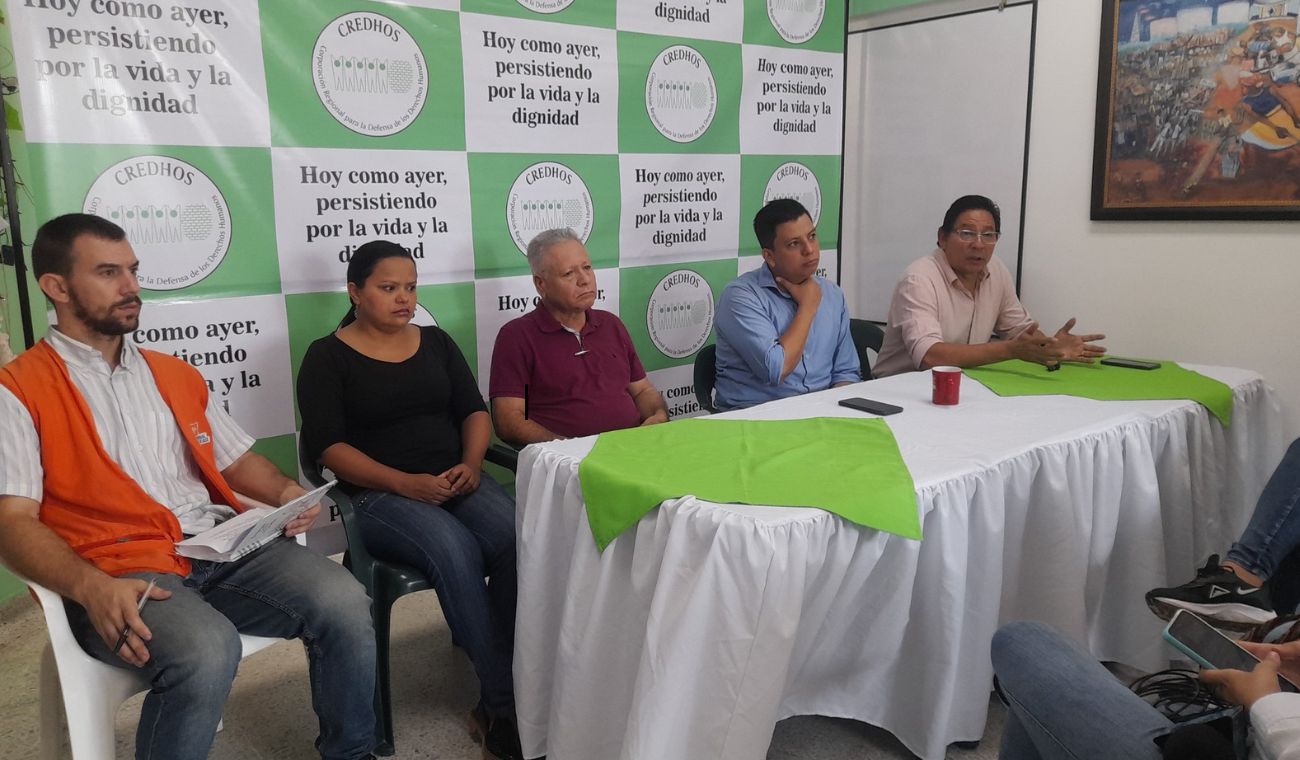 Representantes de Credhos en Barrancabermeja