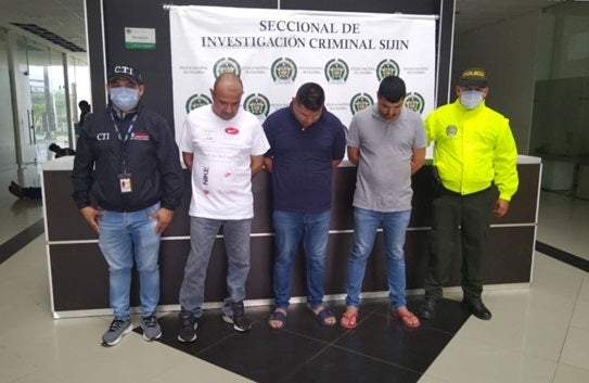Agentes de transito capturados
