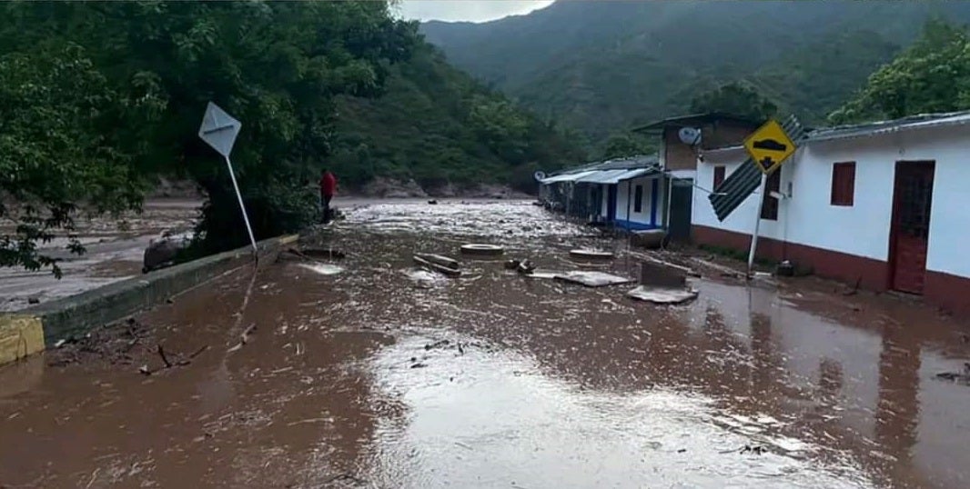 Avalancha en Abrego, Norte de Santander