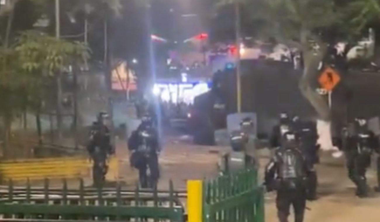 Disturbios en el estadio Alfonso López