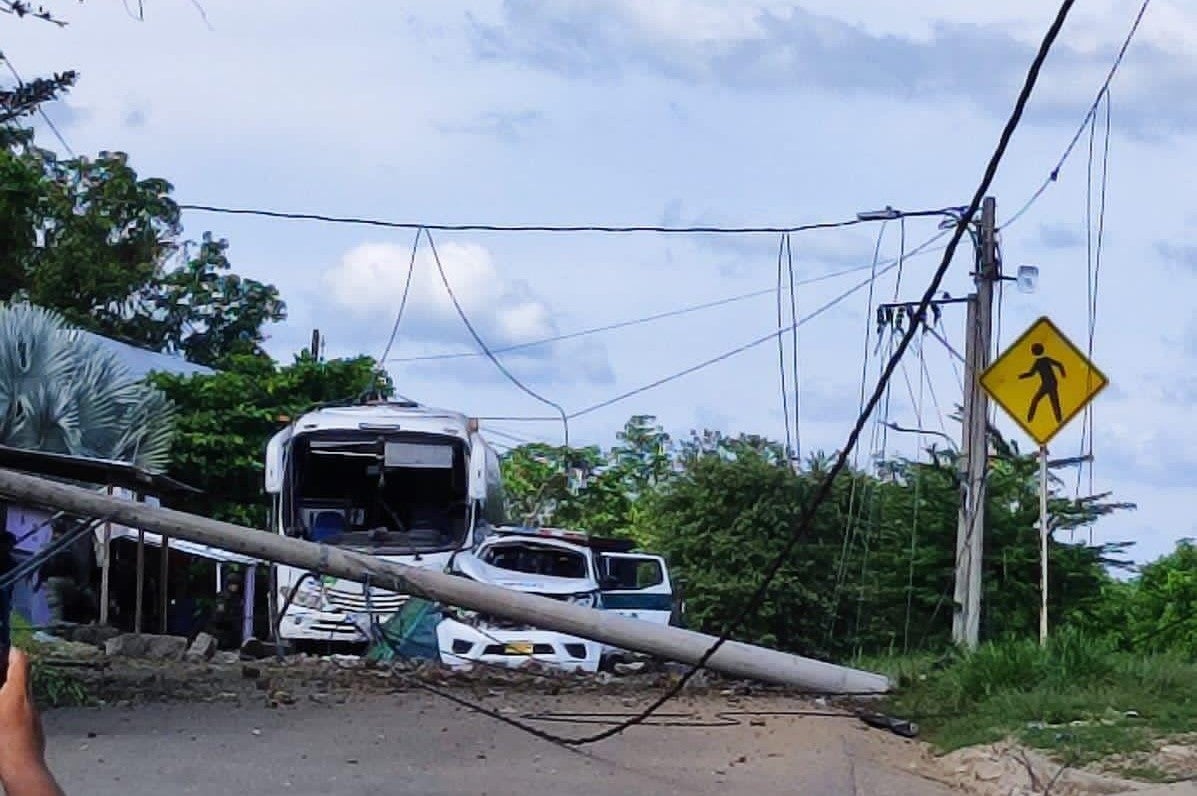 Atentado contra patrulla de la Policía en Tibú (Norte de Santander)