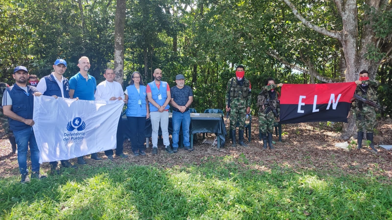 Liberación extranjero en el Catatumbo