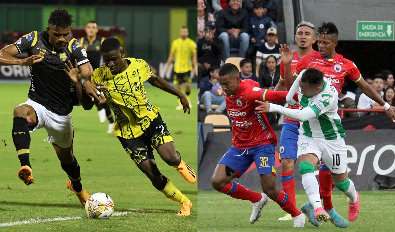 Tabla de posiciones grupo A cuadrangulares