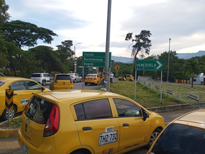 Paro de taxistas en Cúcuta