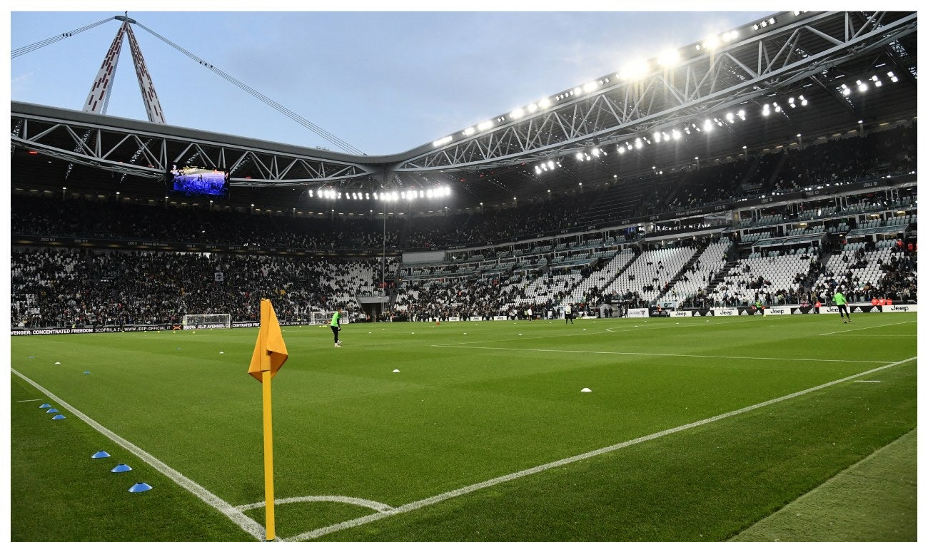 Cancha del estadio de Juventus