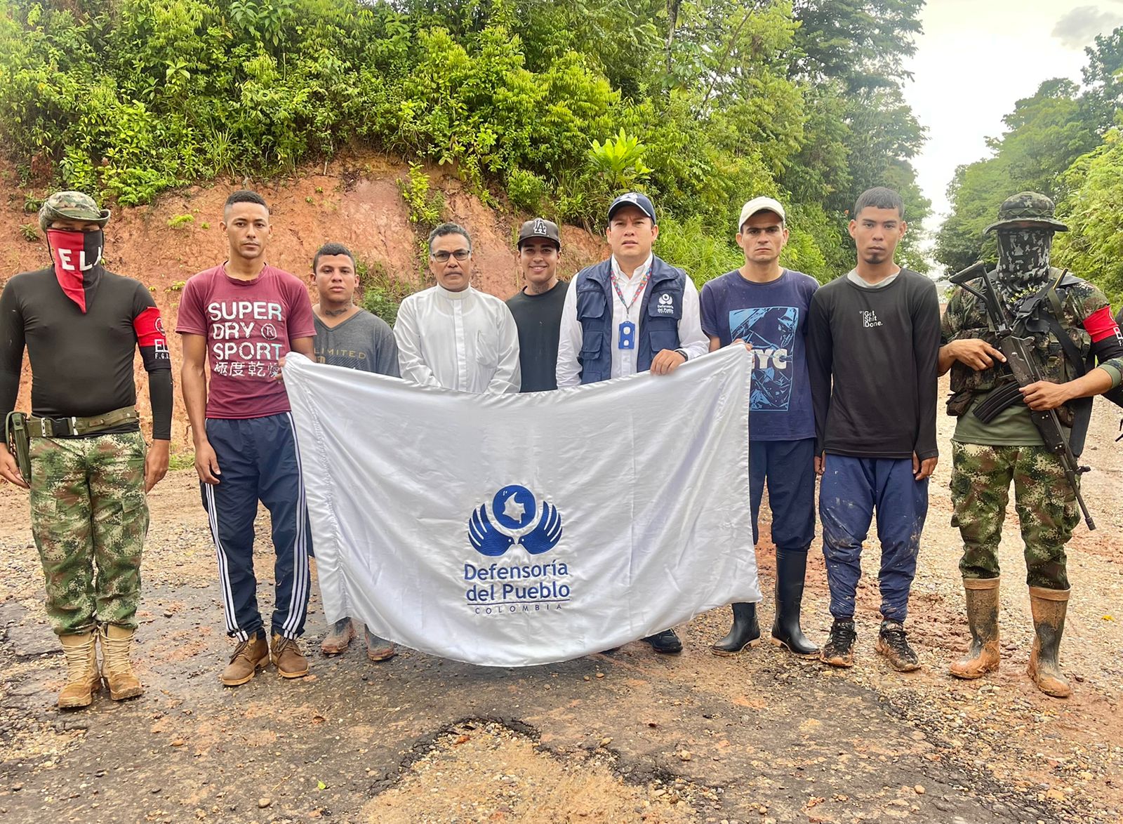 Liberación pescadores Barrancabermeja