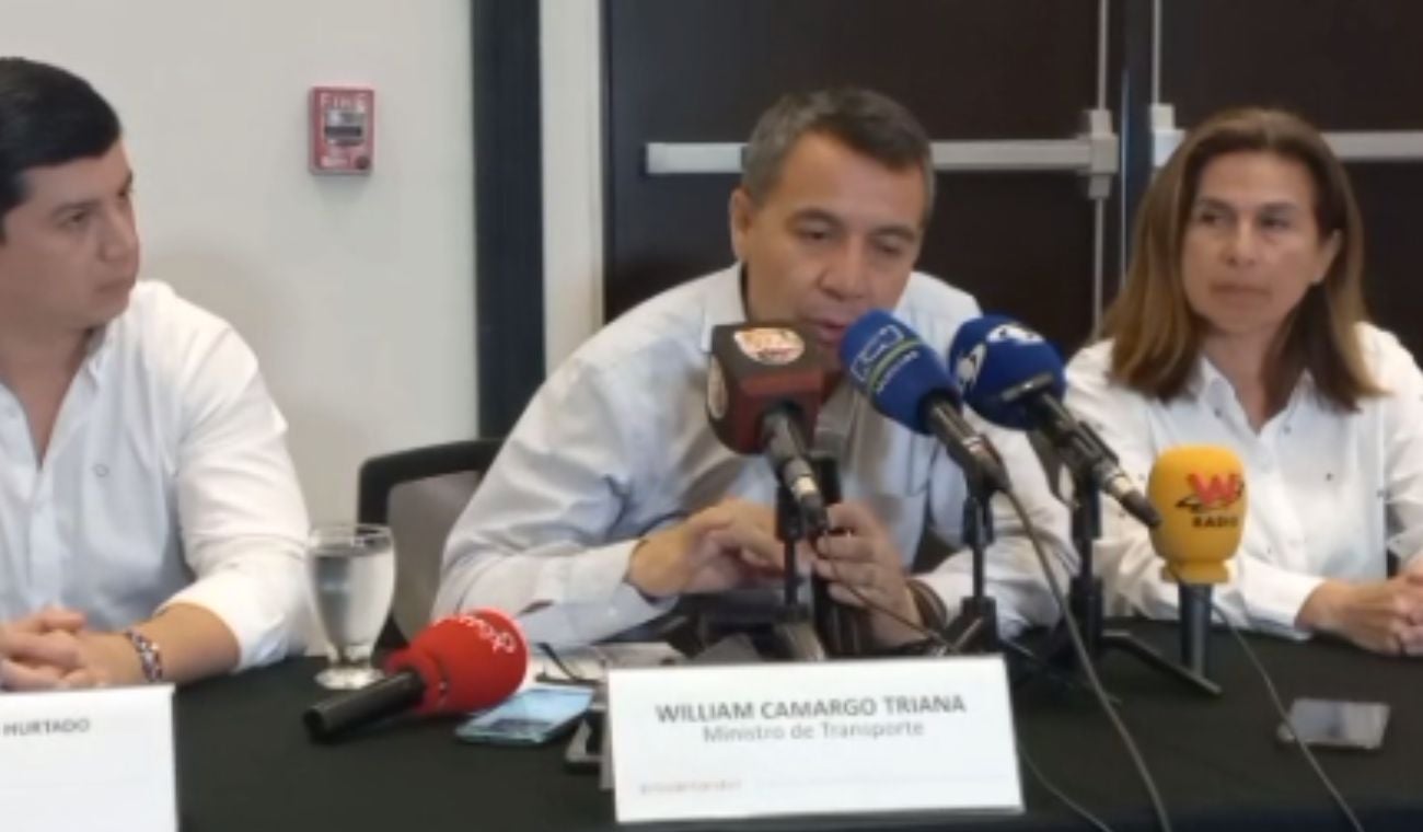 Ministro de Transporte en Santander