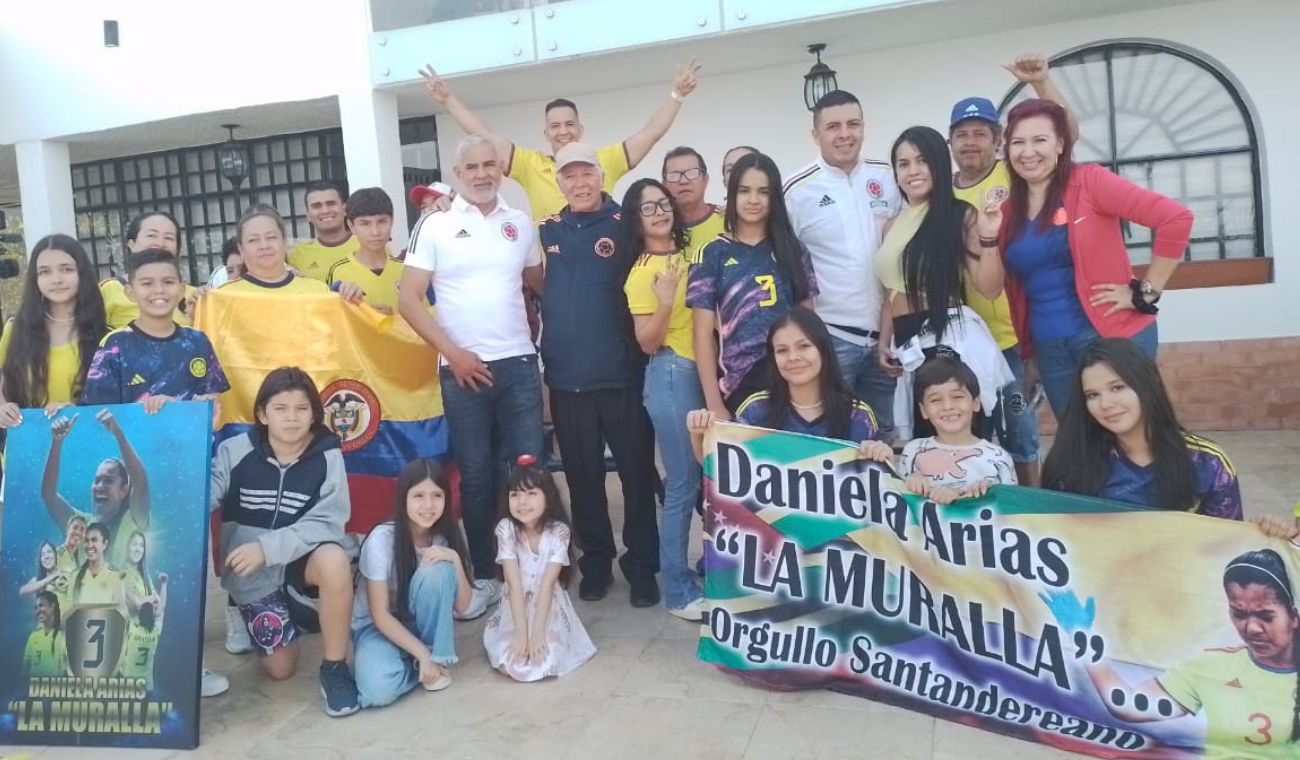 Familia de Daniela Arias en Bucaramanga