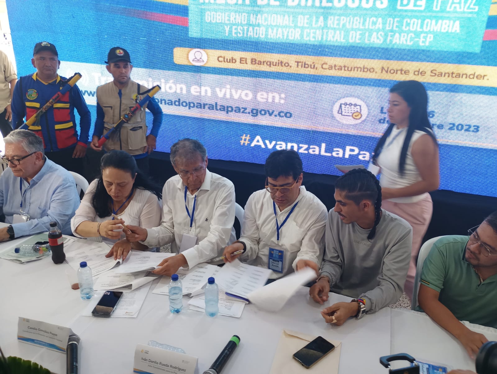 Firma Cese el Fuego en Tibú