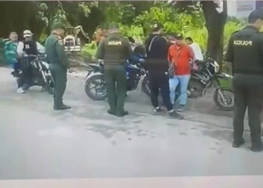 controles policía Mogotes