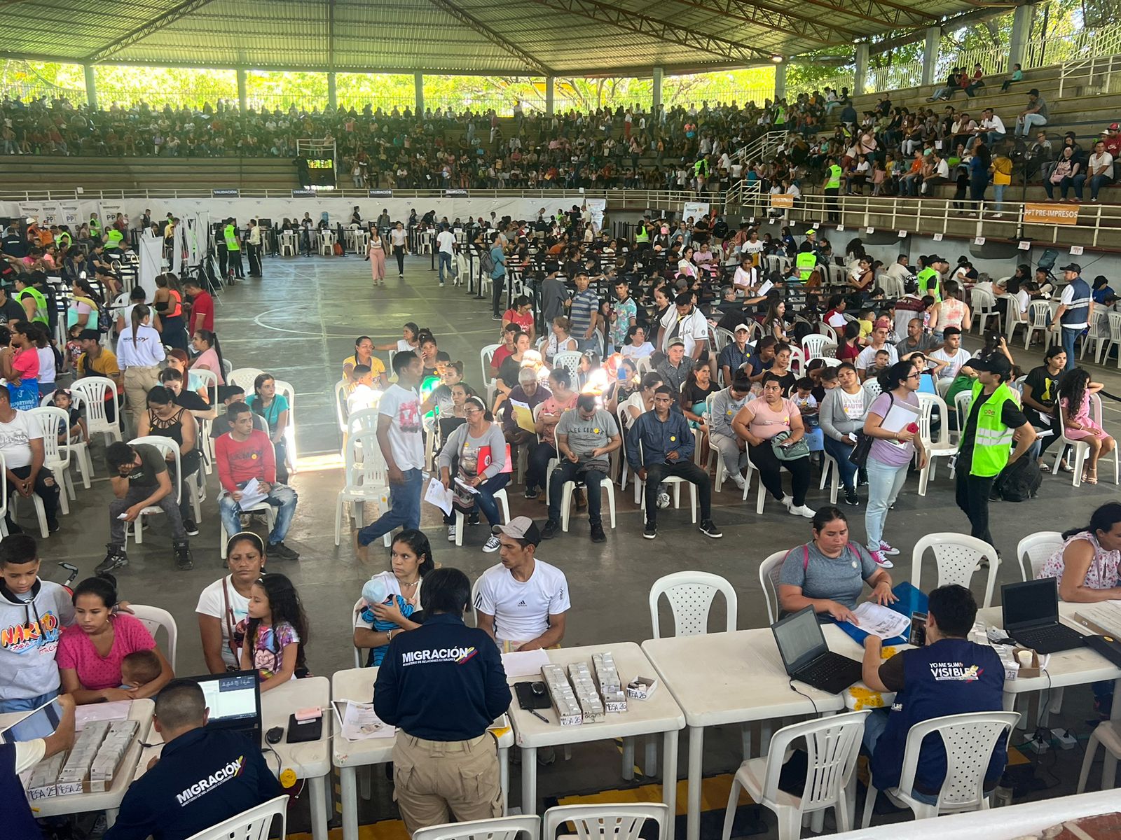 Jornada masiva de entrega de PPT en Cúcuta