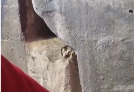 Movimiento de la gradería del estadio General Santander