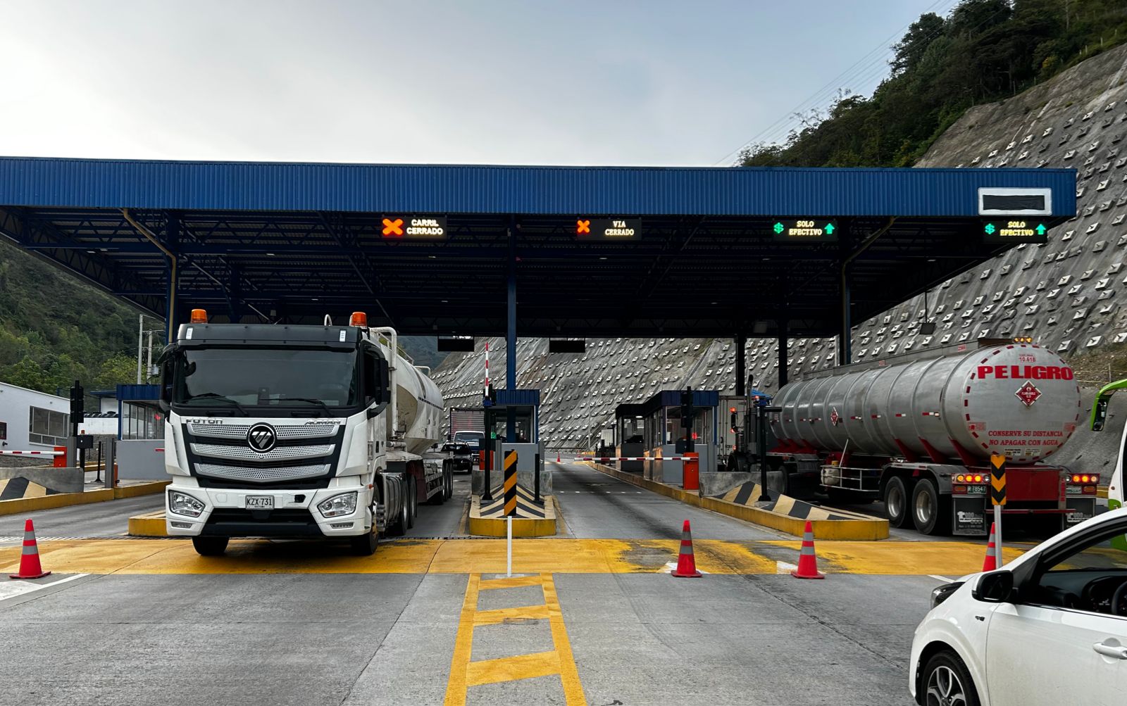 Peaje de Pamplonita en Norte de Santander