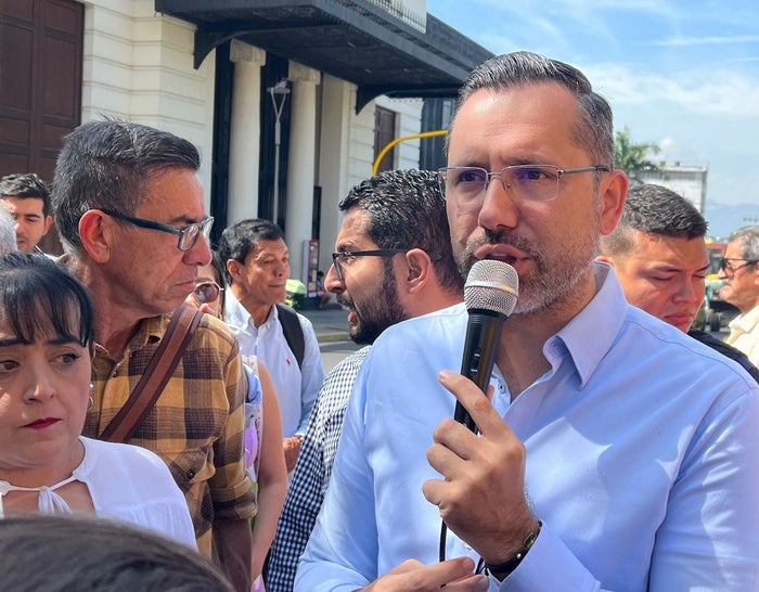 Alcalde electo de Bucaramanga, Jaime Andrés Beltrán.