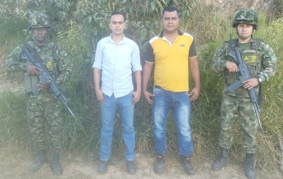 Trabajadores liberados en el Catatumbo
