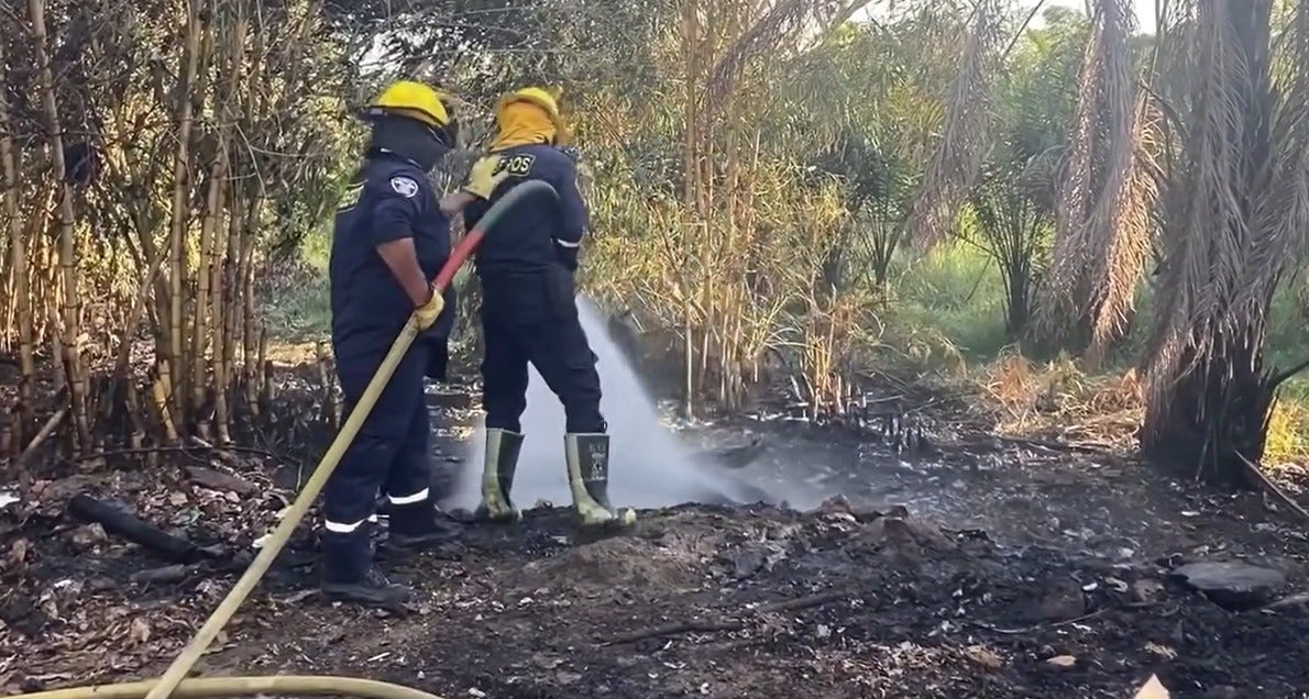 Incendio Obras Públicas