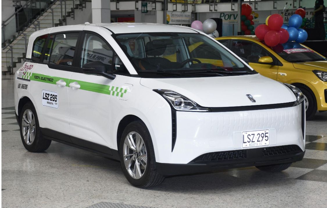 Taxis eléctricos en Bogotá