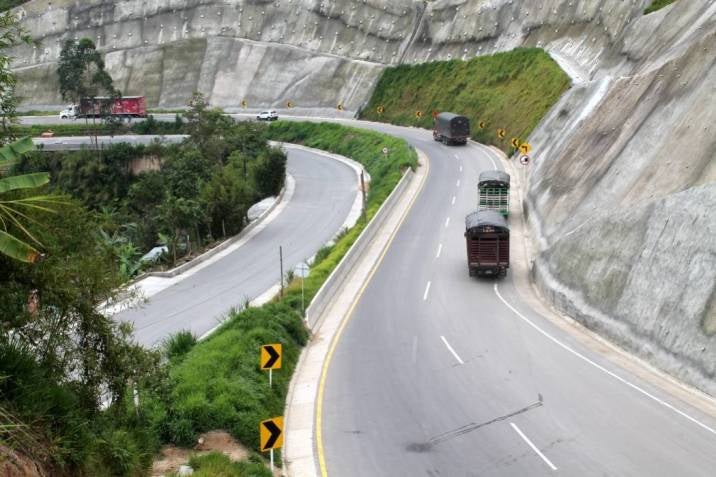 Vía Pamplona -Bucaramanga