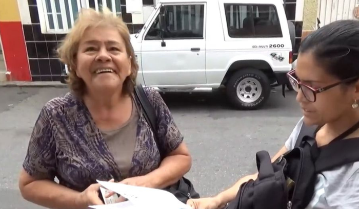 Captura Lucila Inés Exrectora Colegio Charalá, Santander