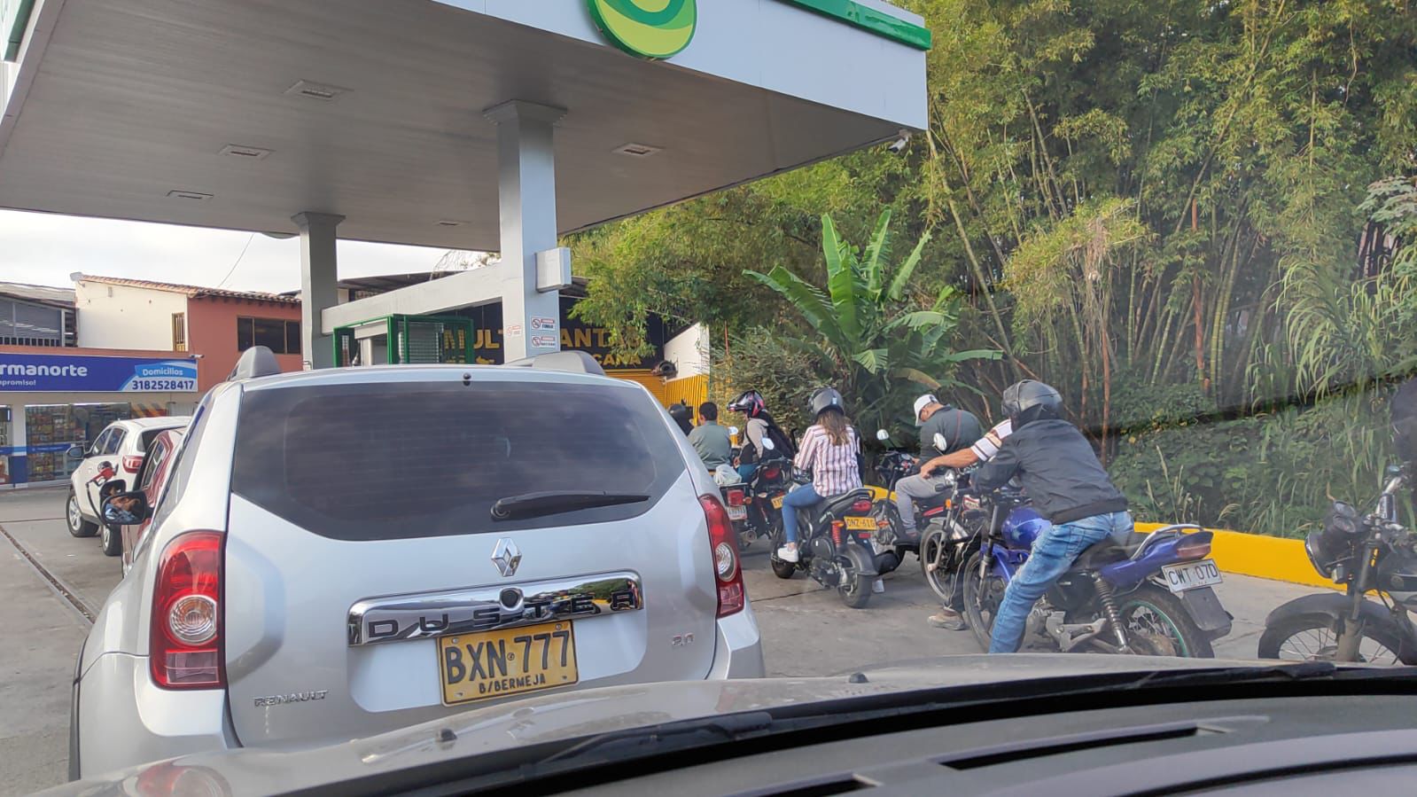 Combustible en Ocaña