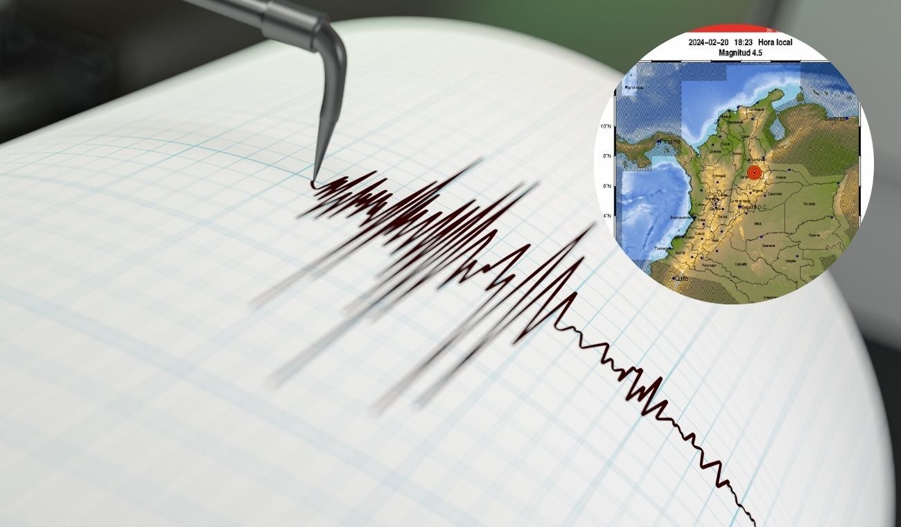 Temblor en Los Santos, Santander.
