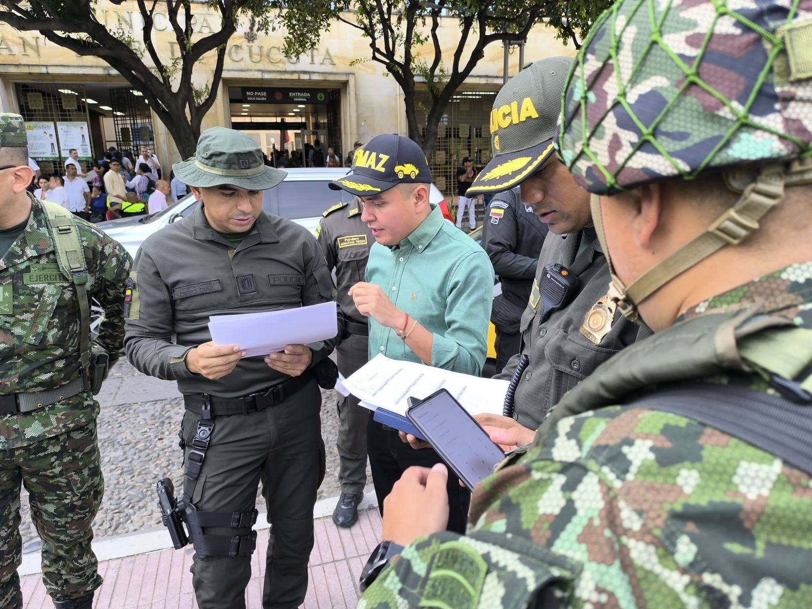 Operativos en pleno centro de Cúcuta
