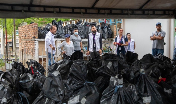 sexta intervención al Cementerio Central de Cúcuta por parte del JEP y las Unidad de búsqueda de personas desaparecidas