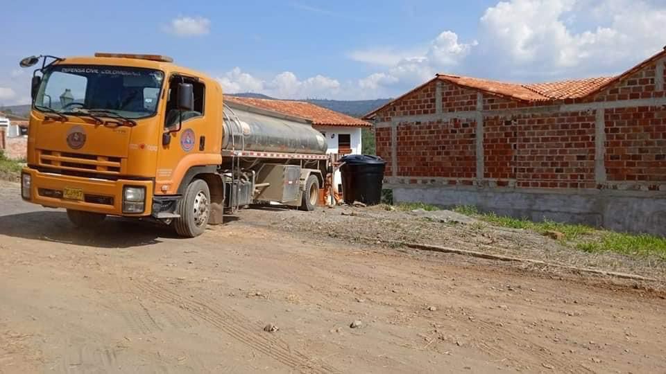 Suministro de agua en Barichara, Santander