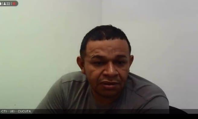 Alejandro José Arias, alias "Cojo" responsable del asesinato del veedor ciudadano Jaime Vázquez en Cúcuta