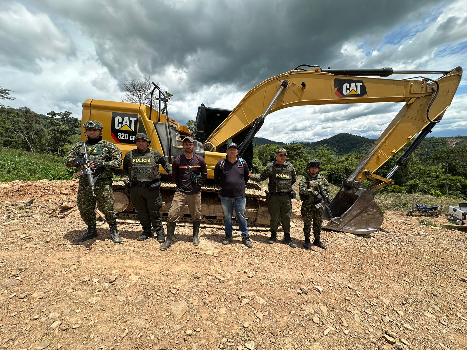 Dos Hombres capturados por delito ambiental