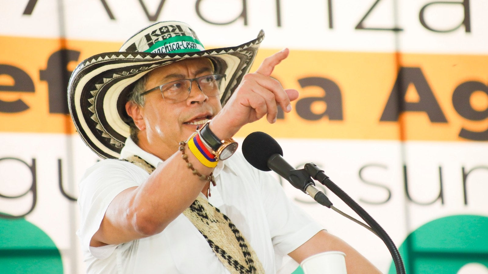 Presidente Gustavo Petro en Colombia