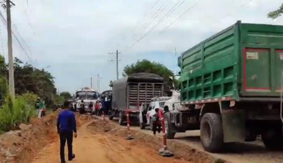 Bloqueo de campesinos en el Catatumbo