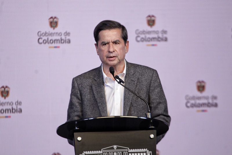 Juan Fernando Cristo, ministro del Interior, 03 de julio de 2024