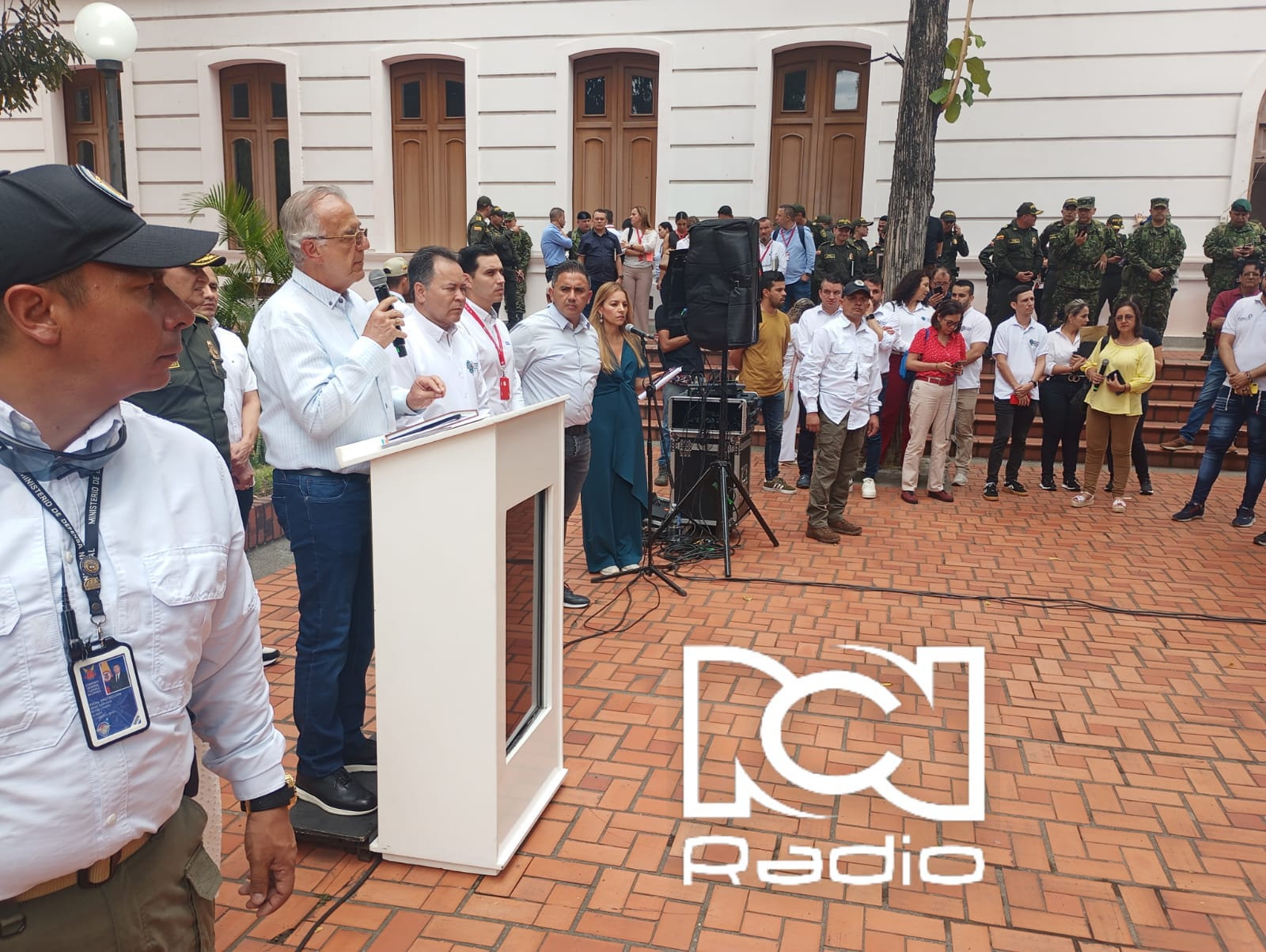 Ministro de defensa Iván Velásquez en Cúcuta