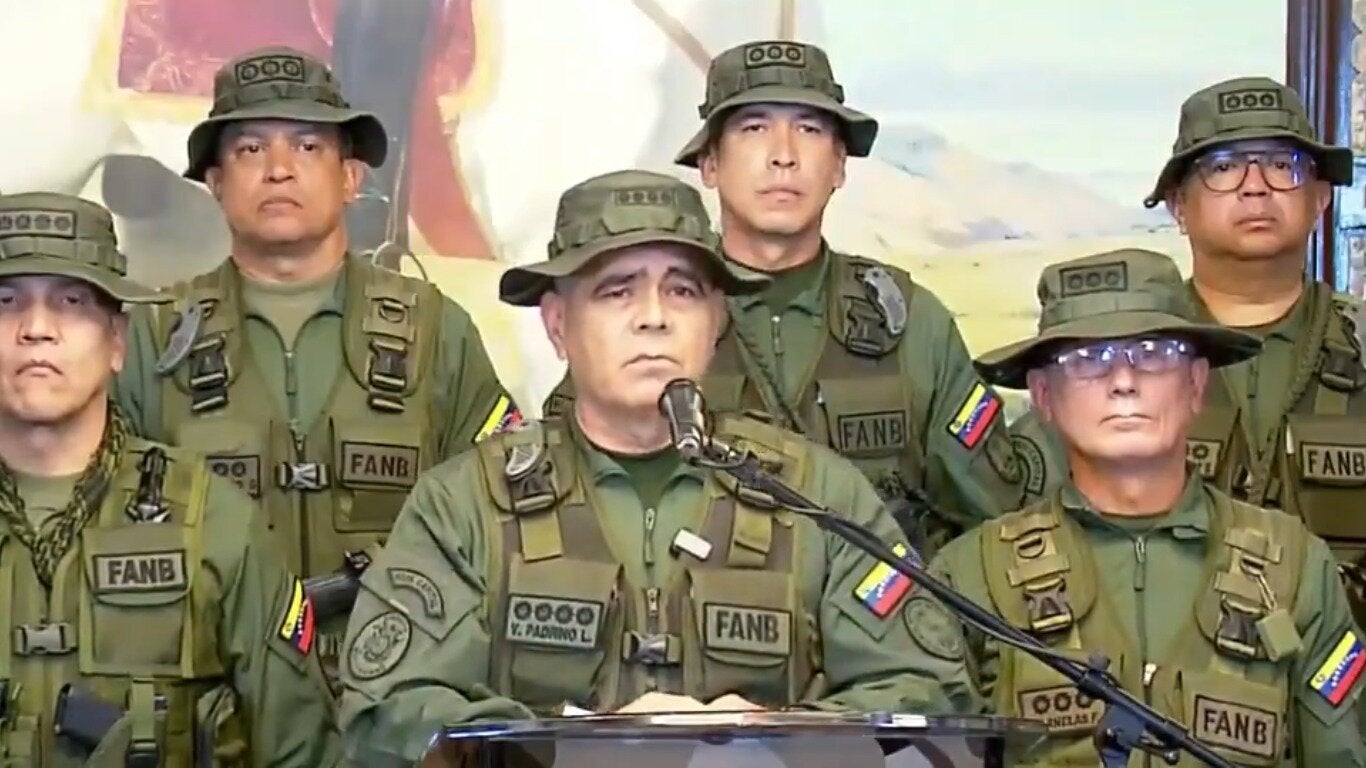 Vladimir Padrino, ministro de Defensa de Venezuela