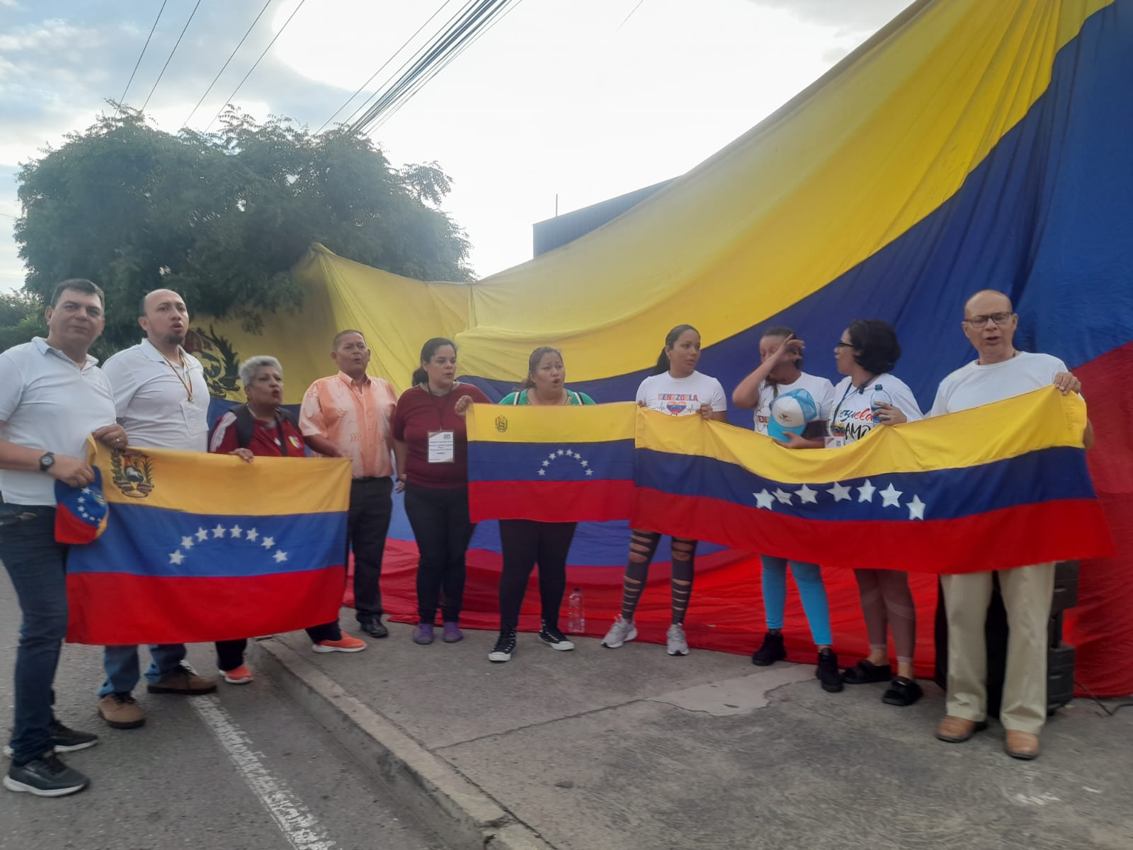 Votantes venezolanos en Cúcuta