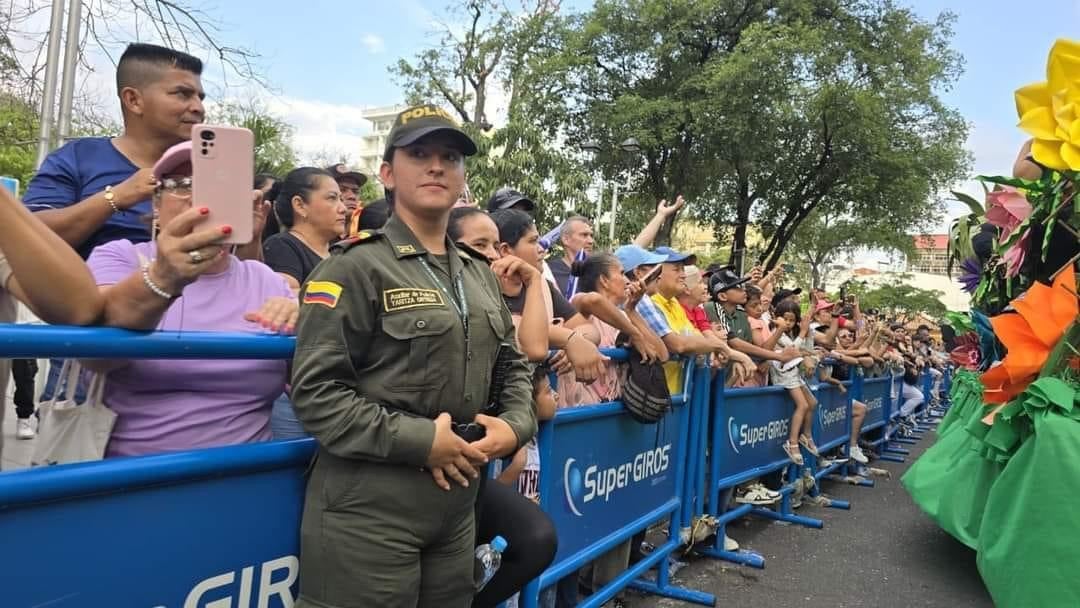 Recorrido de carrozas en Cúcuta