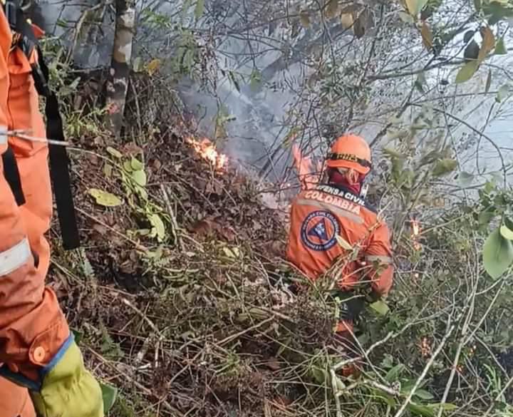 Incendio en Bochalema, Norte de Santander