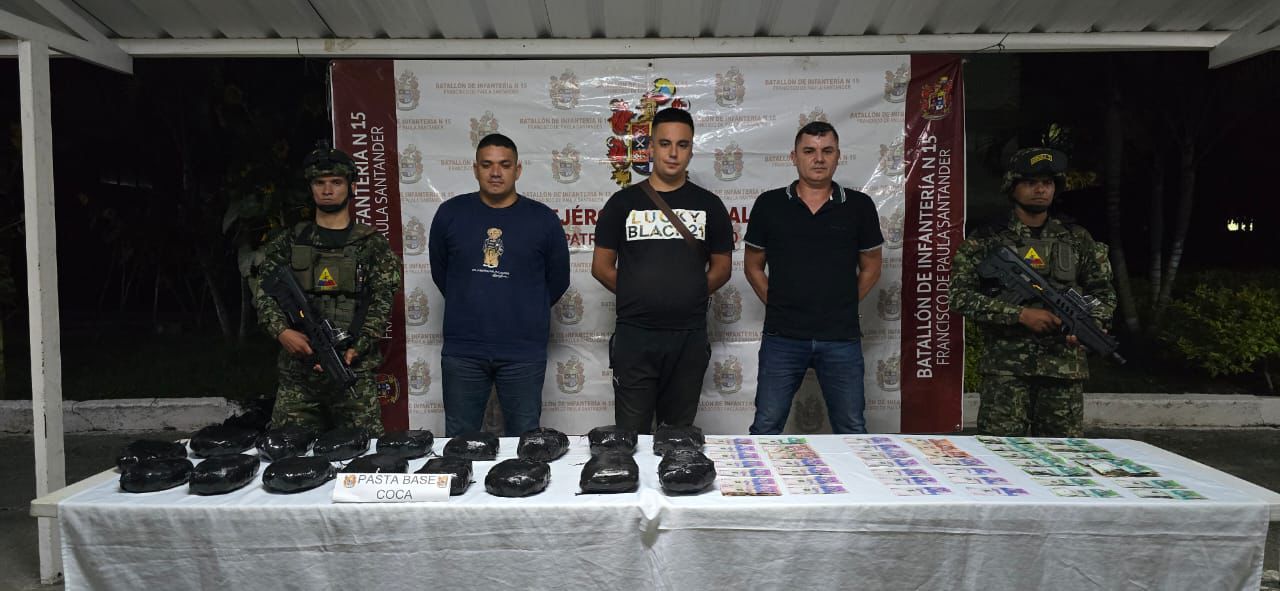 Capturan a tres delincuentes en Ocaña