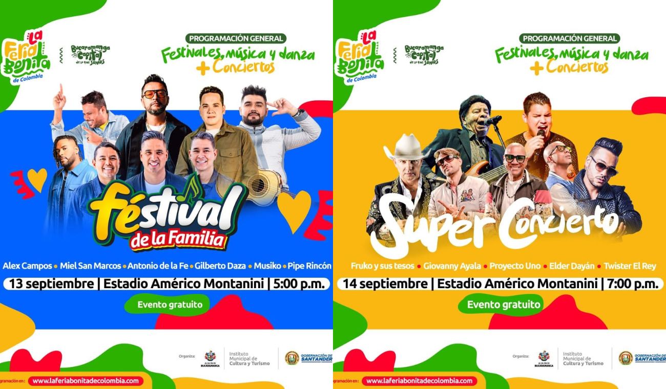 Conciertos Feria Bonita 2024