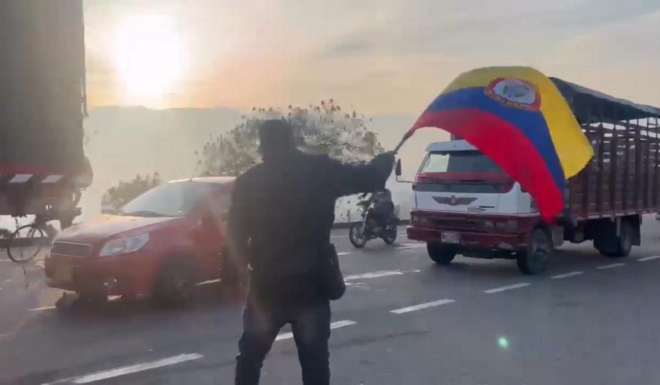 Finalizó el paro camionero en Santander